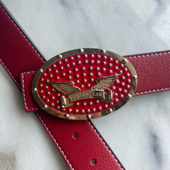 Robins Jean Belt Red - Picture 3 of 6